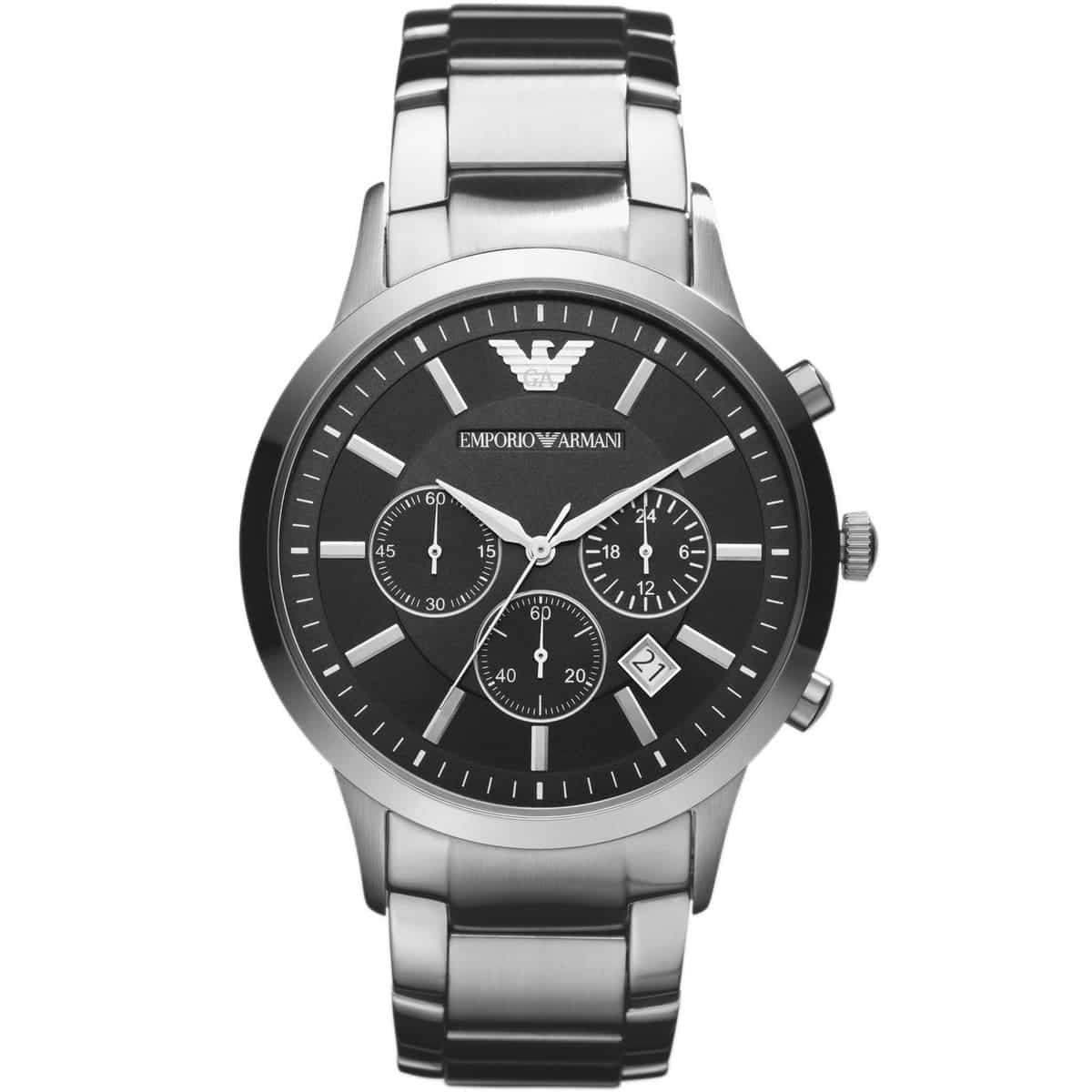 Emporio Armani AR2434 Chronograph Quartz Stainless Steel Chain Men’s Watch