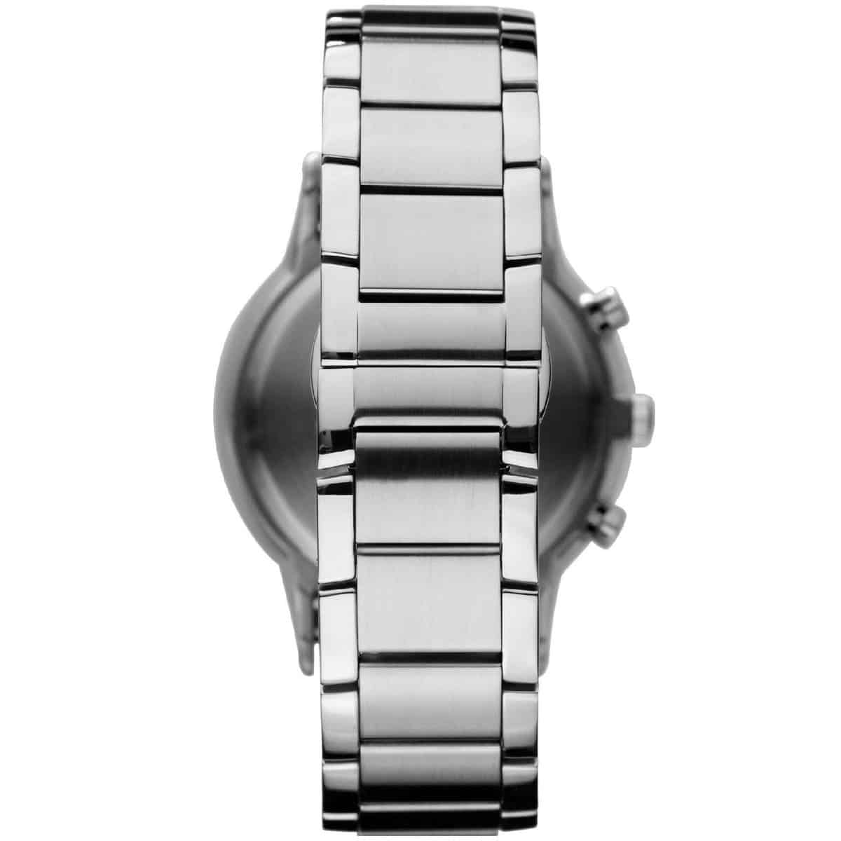 Emporio Armani Renato AR2448 Chronograph Quartz Blue Dial Stainless Steel Chain Men’s Watch