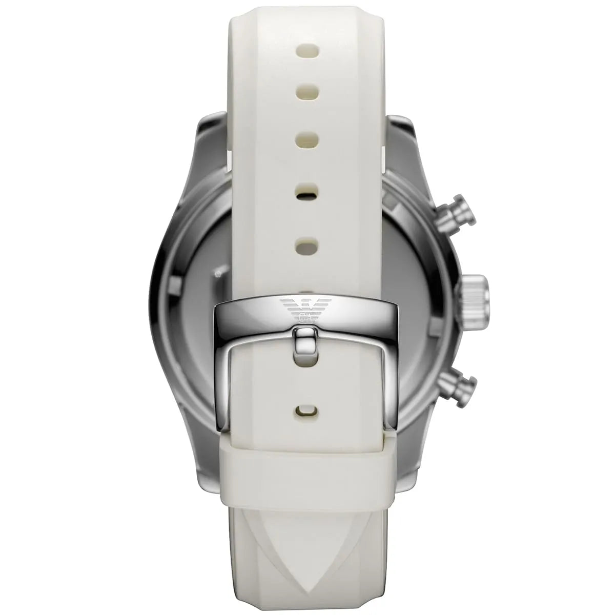 Emporio Armani Leo-Large AR5947 Chronograph Quartz Stainless Steel Silicon Strap Men’s Watch