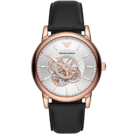 Emporio Armani AR60013 Automatic Genuine Leather Men’s Watch