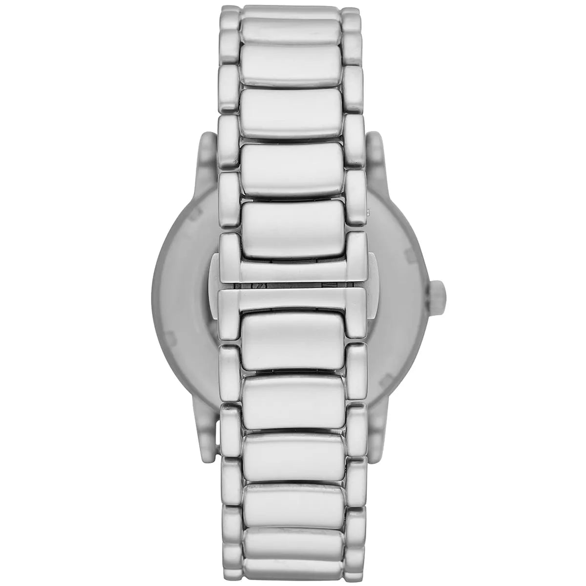 Emporio Armani AR60021 Automatic Silver-Tone Black Dial Stainless Steel Chain Men’s Watch