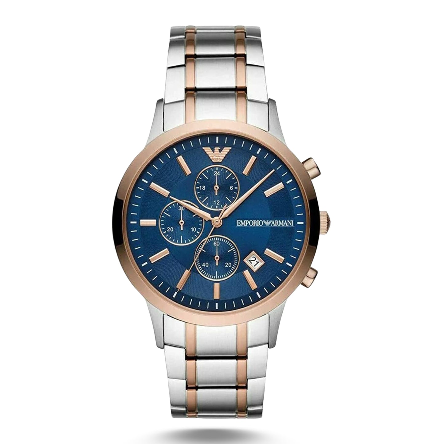 Emporio Armani AR80025 Chronograph Quartz Stainless Steel Chain Men’s Watch