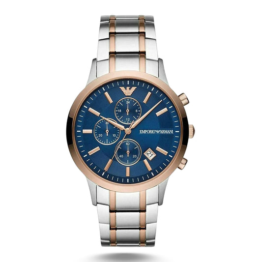 Emporio Armani AR80025 Chronograph Quartz Stainless Steel Chain Men’s Watch