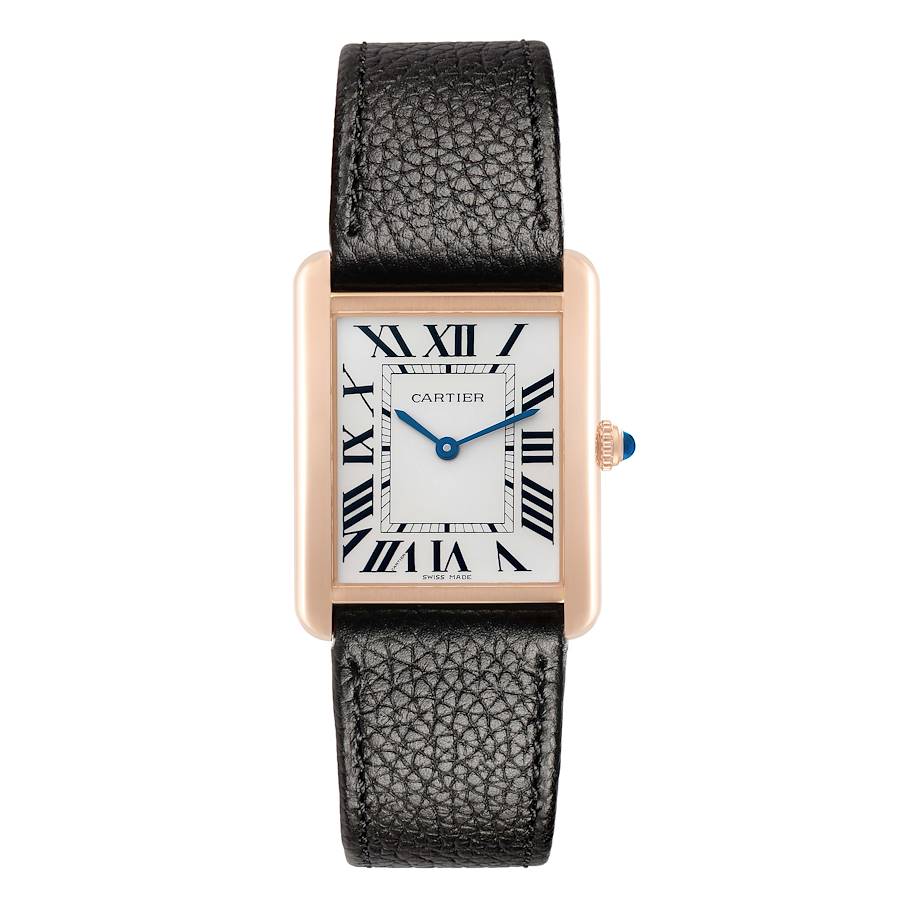 Cartier Tank Solo XL Automatic Stainless Steel Rose Gold Case Euro Grade Men’s Watch