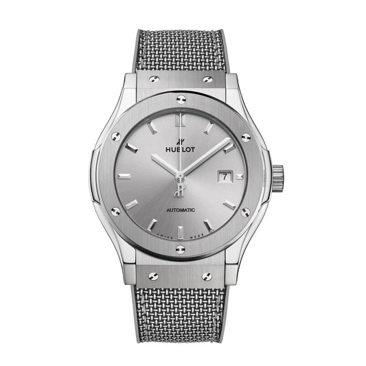 Hublot Classic Fusion Essential Grey Tone Automatic Stainless Steel Case Men’s Watch