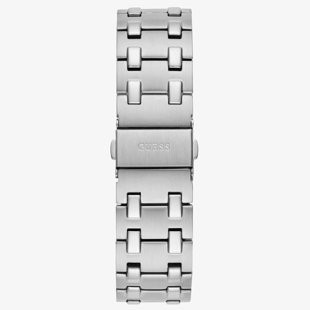 Guess Asset GW0575G1 Quartz Black Dial Silver-Tone Stainless Steel Chain Men’s Watch