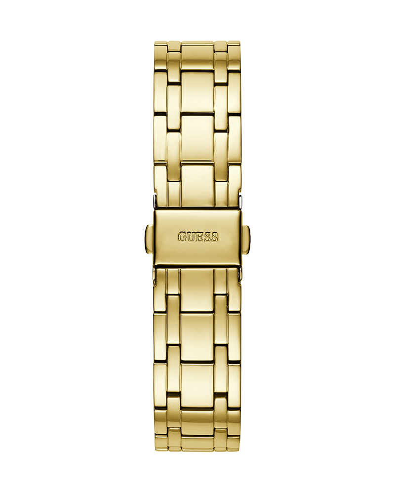 Guess Cosmo GW0033L8 Quartz Green Dial Full Golden-Tone Stainless Steel Chain Lady's Watch
