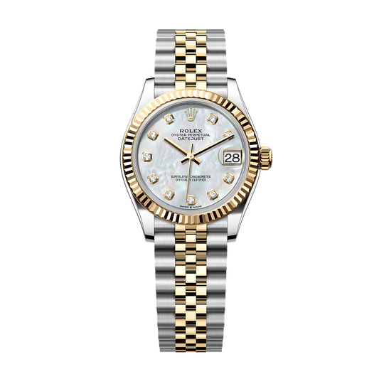 Rolex Lady Datejust Oyster Two-Tone ( ref. m278273-0028 ) 31mm Automatic "Mother-Of-Pearl Dial" Jubilee Bracelet 1:1 Swiss Grade Lady's Watch
