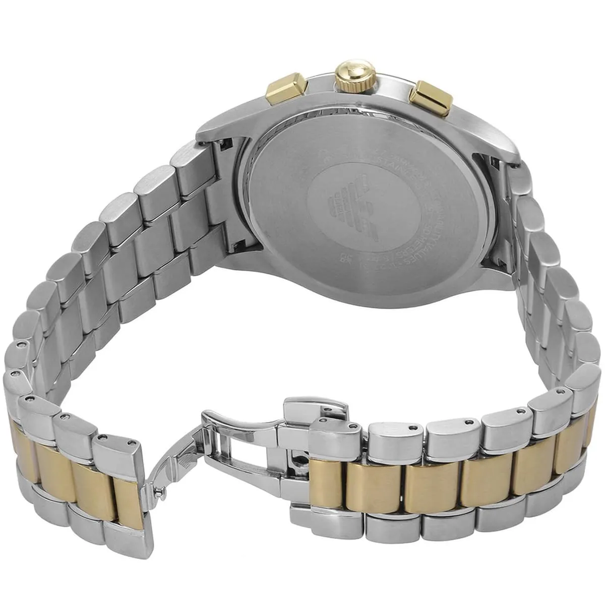 Emporio Armani Paolo AR11527 Chronograph Quartz Grey Dial Stainless Steel Chain Men’s Watch