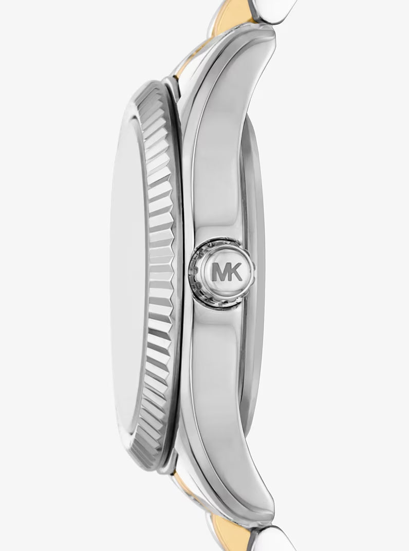 Michael Kors Lexington Pavé MK4740 Quartz White Dial Stainless Steel Chain Ladies Watch