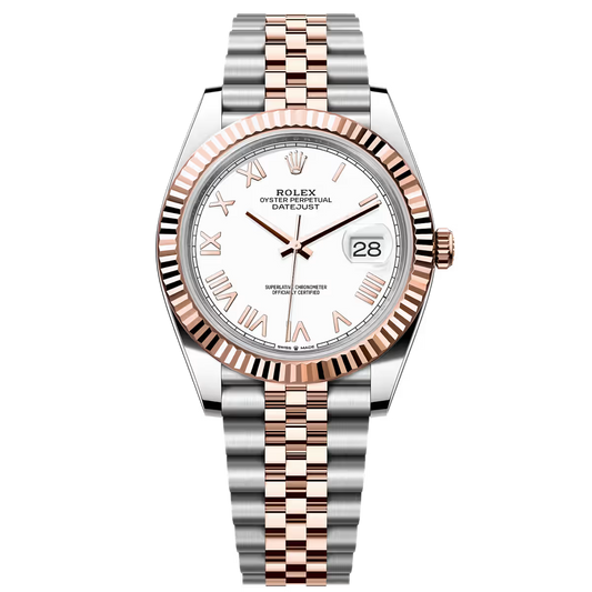 Rolex Datejust ( Ref: 126331-0026 ) Oystersteel & Everose gold Two-Tone 41mm Jubilee Bracelet 1:1  Swiss Grade Men’s Watch
