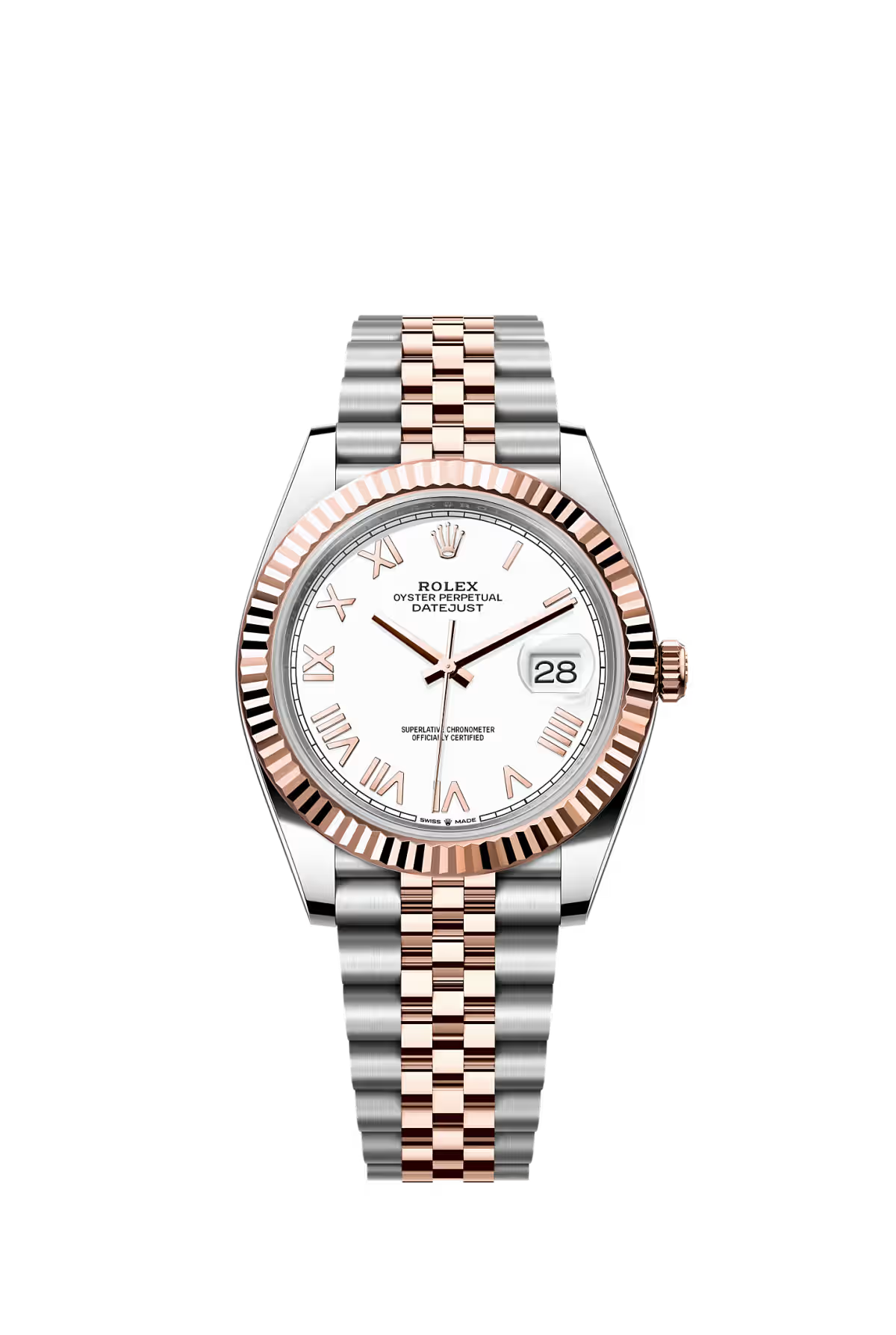 Rolex Datejust ( Ref: 126331-0026 ) Oystersteel & Everose gold Two-Tone 41mm Jubilee Bracelet 1:1  Swiss Grade Men’s Watch