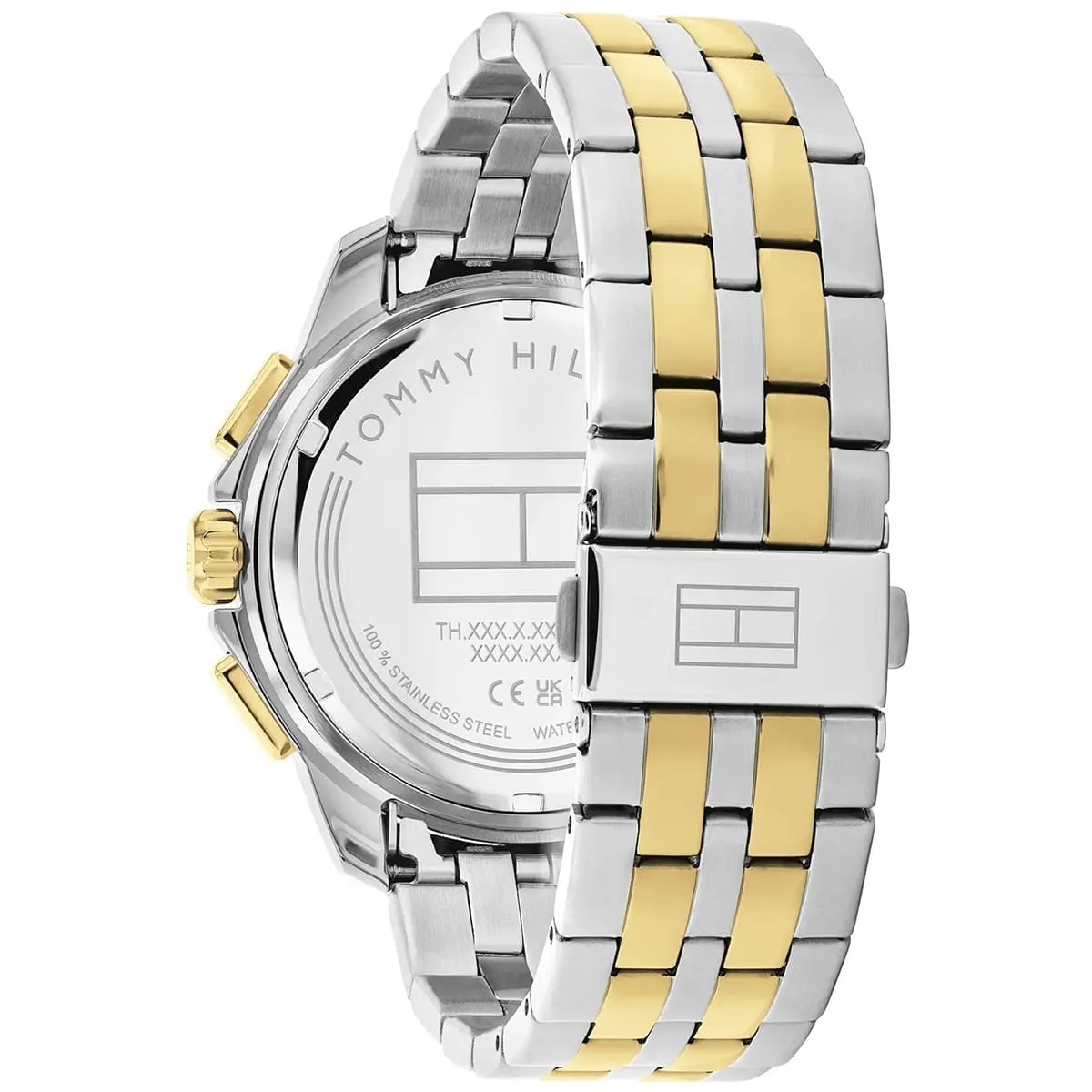 Tommy Hilfiger Walker 1710621 Chronograph Quartz Two-Tone Stainless Steel Chain Men’s Watch