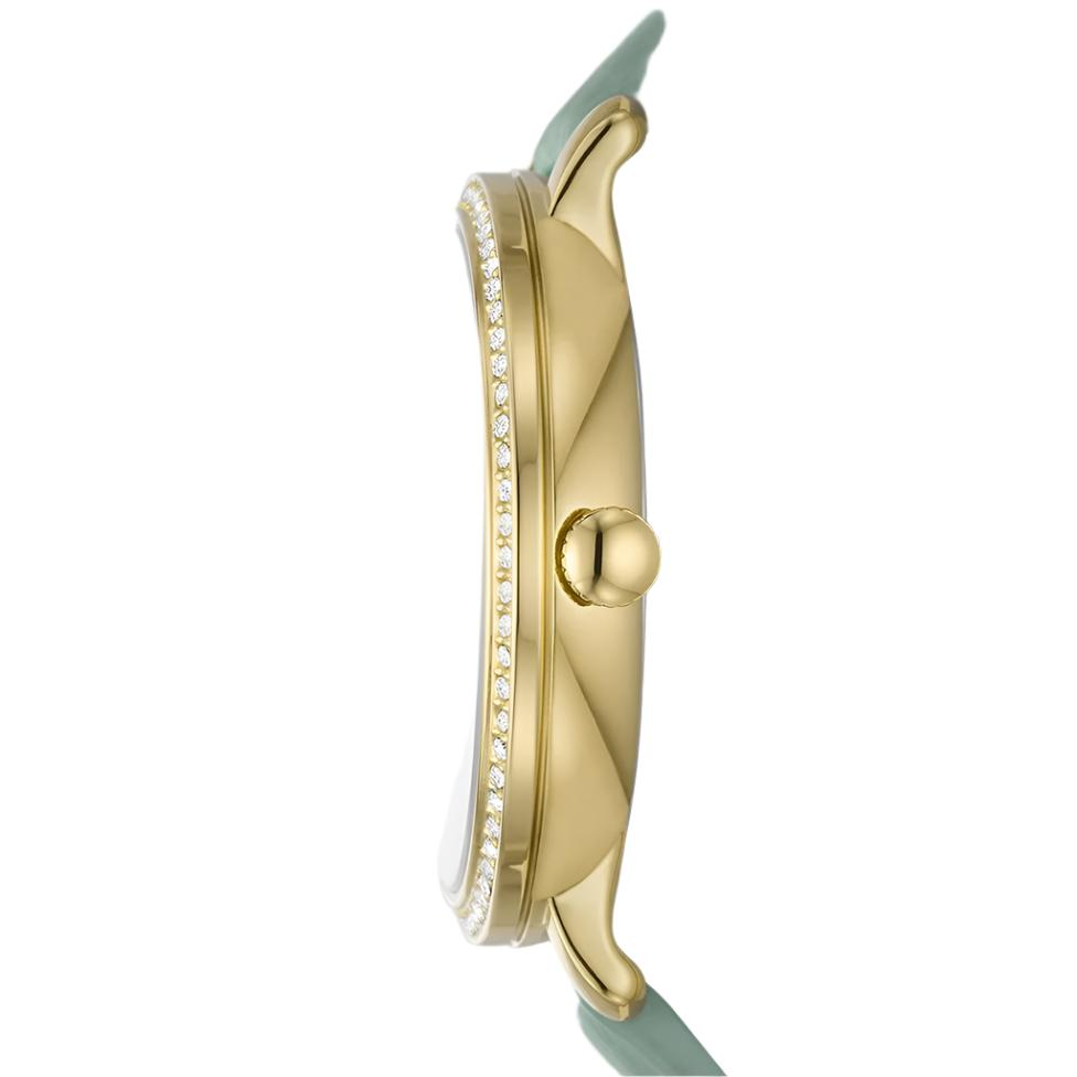 Fossil Jacqueline ES5168 Moonphase Quartz Genuine Leather Women’s Watch