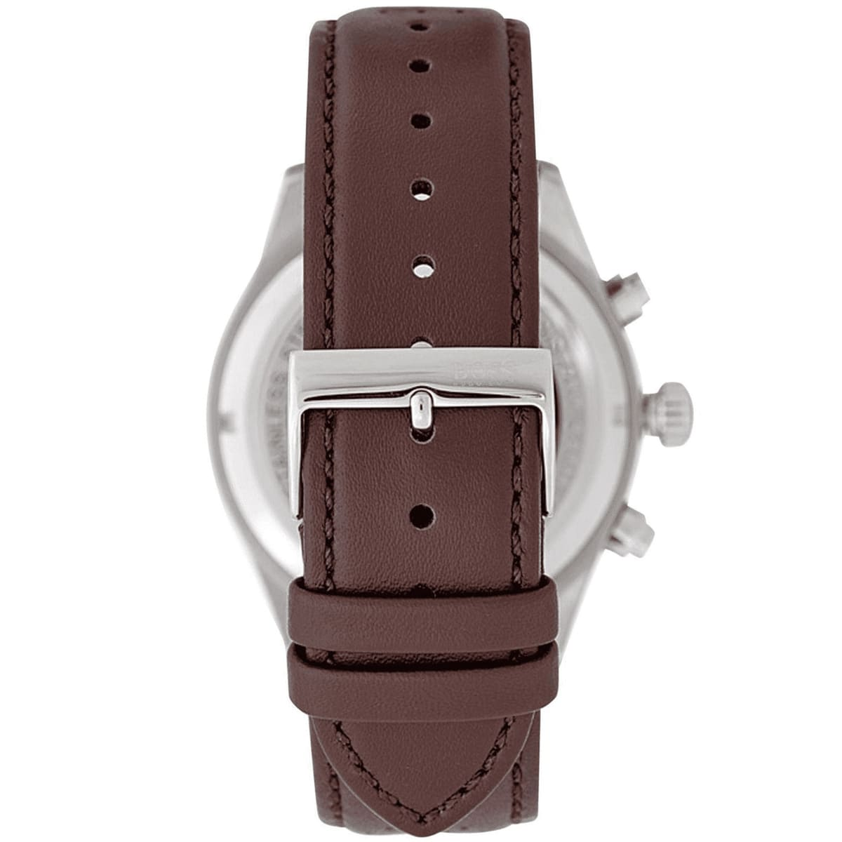 Hugo Boss Grand Prix HB1513476 Chronograph Quartz Grey Dial Genuine Leather Strap Men’s Watch