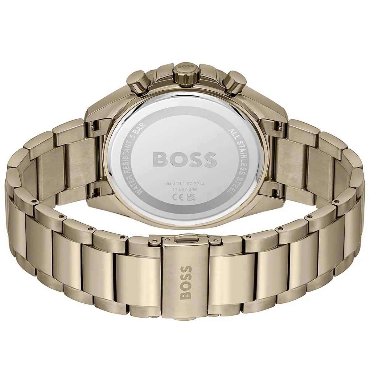 Hugo Boss Cloud HB1514019 Chronograph Quartz Green Dial Stainless Steel Chain Men’s Watch