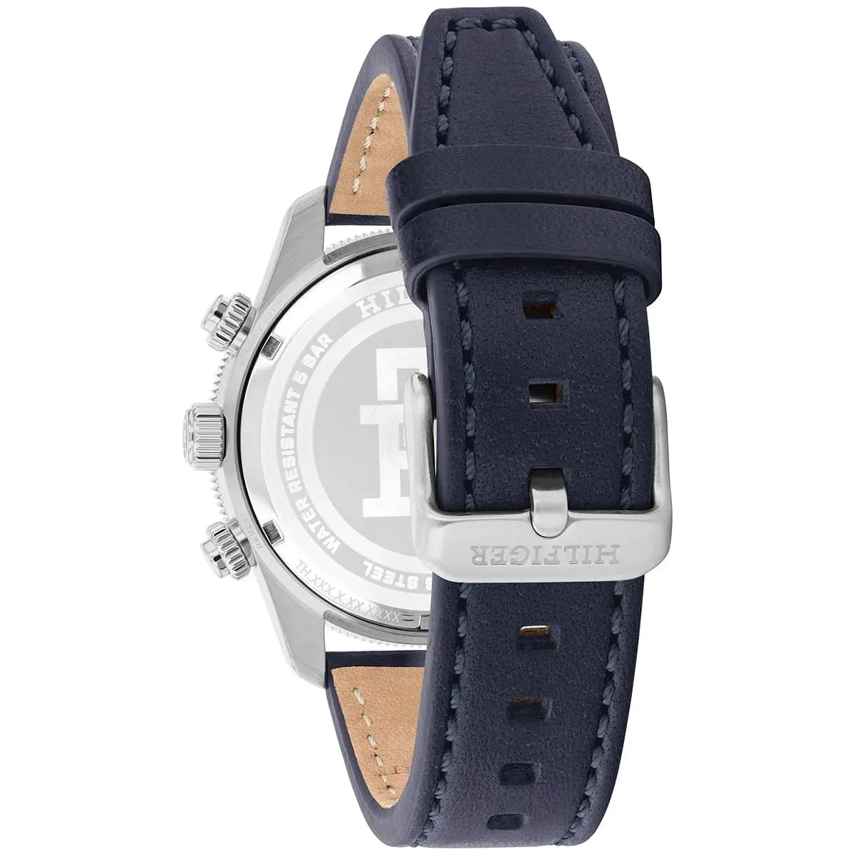 Tommy Hilfiger TH85 1792187 Chronograph Quartz Genuine Leather Blue Belt Men’s Watch