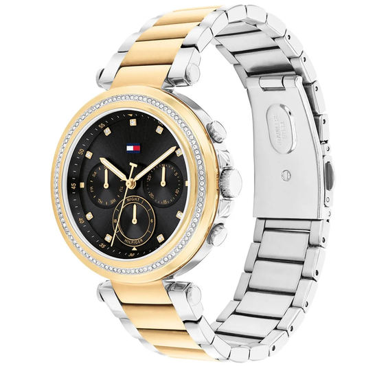 Tommy Hilfiger EMILY TH 1782702 Chronograph Dual-tone Quartz Stainless Steel Chain Lady’s Watch