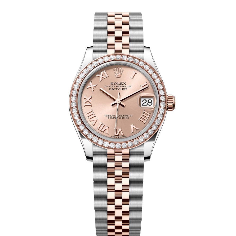 Rolex Lady Date-just Two Tone Automatic Stainless Steel Chain Lady’s Watch