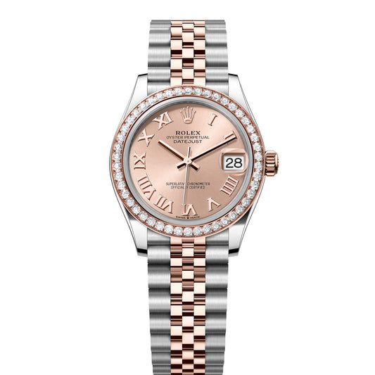 Rolex Lady Date-just Two Tone Automatic Stainless Steel Chain Lady’s Watch