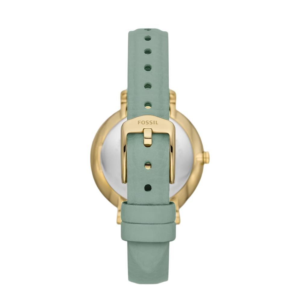 Fossil Jacqueline ES5168 Moonphase Quartz Genuine Leather Women’s Watch