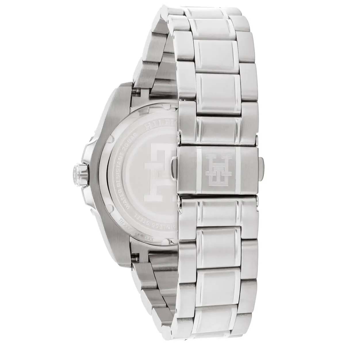Tommy Hilfiger 1792132 TH85 GMT Quartz Blue Dial Stainless Steel Chain Men’s Watch