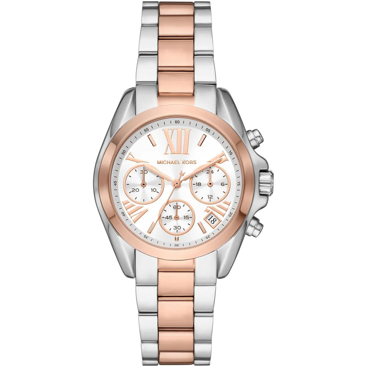 Michael Kors Bradshaw MK7258 Chronograph Quartz Stainless Steel Chain Ladies Watch
