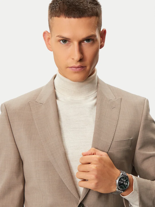 Emporio Armani Antonio AR11581 Chronograph Quartz Green Dial Stainless Steel Chain Men’s Watch