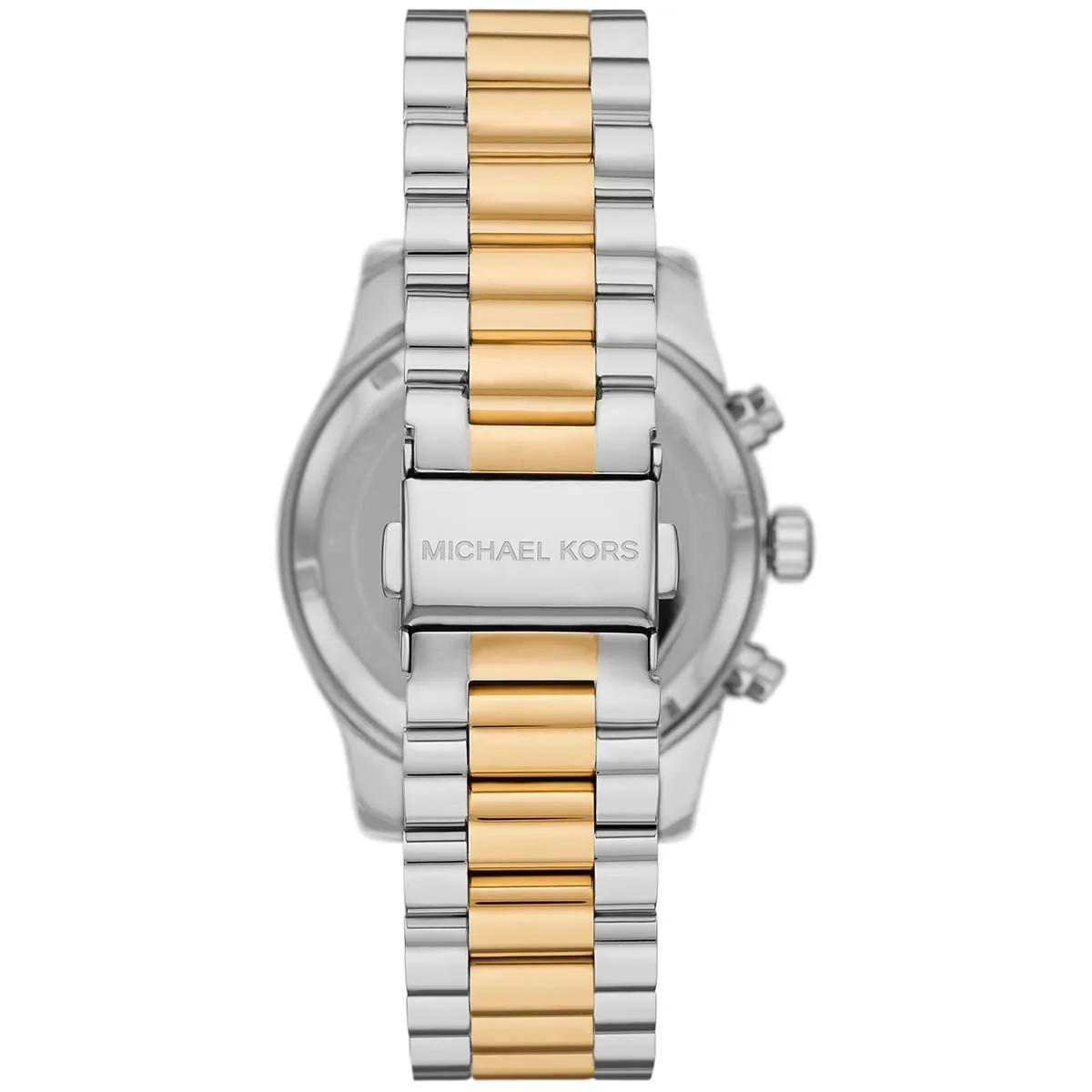 Michael Kors Lexington MK7303 Chronograph Quartz Green Dial Stainless Steel Chain Ladies Watch