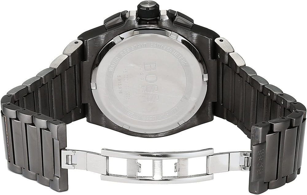 Hugo Boss Supernova HB1513361 Chronograph Grey Dial Quartz Stainless Steel Chain Men’s Watch