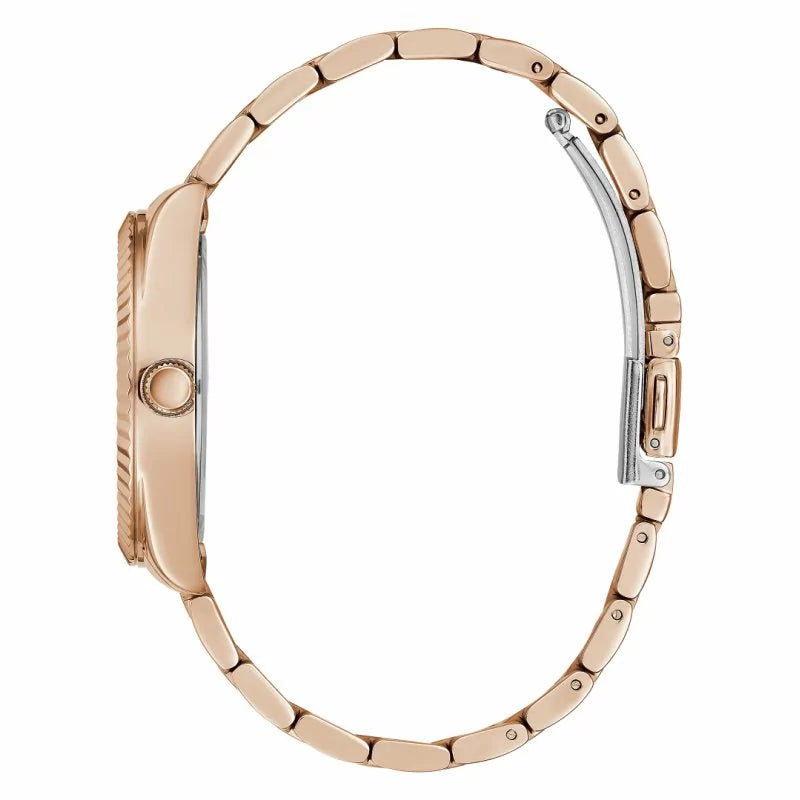 Guess Connoisseur GW0308L3 Quartz White Dial Stainless Steel Chain Women’s Watch