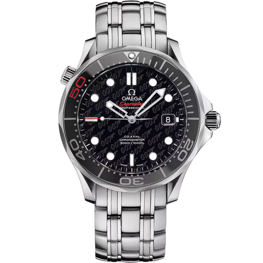 Omega Seamaster Professional 007 Series Diver 300M Co-Axial Chronometer Automatic Stainless Steel 1000ft Men's Watch