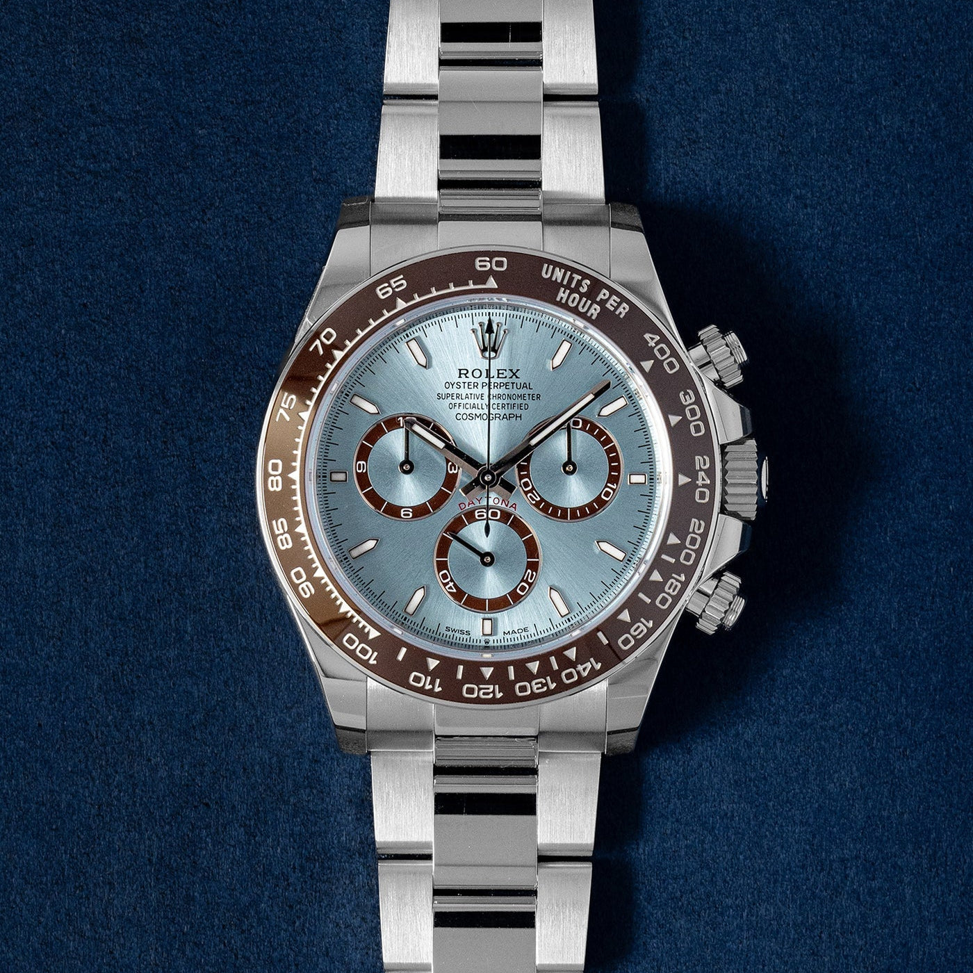 Rolex Daytona Cosmograph ( Ref: 126506 ) 40mm Ice-Blue Dial 40mm 1:1 Swiss Grade Men’s Watch