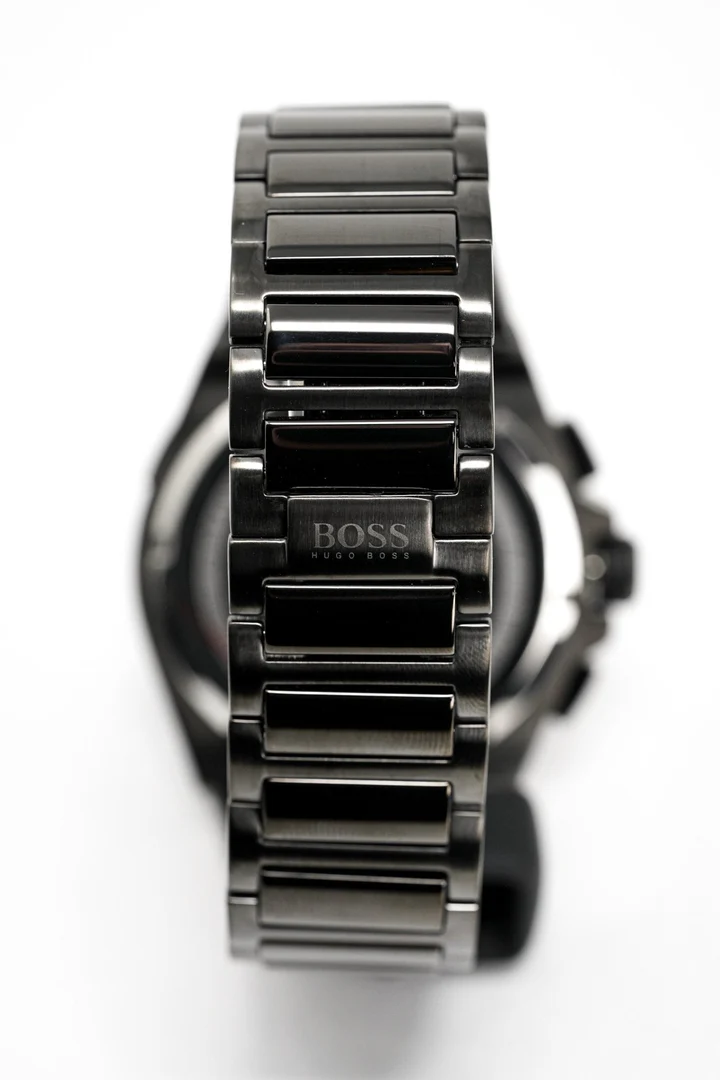 Hugo Boss Supernova HB1513361 Chronograph Grey Dial Quartz Stainless Steel Chain Men’s Watch