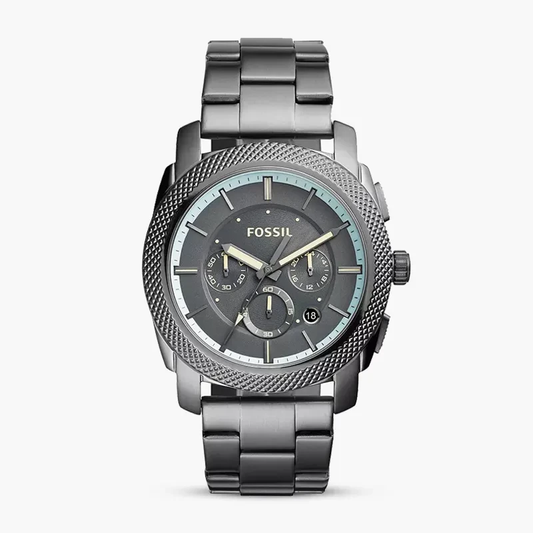 Fossil FS5172 Chronograph Quartz Grey Dial Stainless Steel Chain Men’s Watch