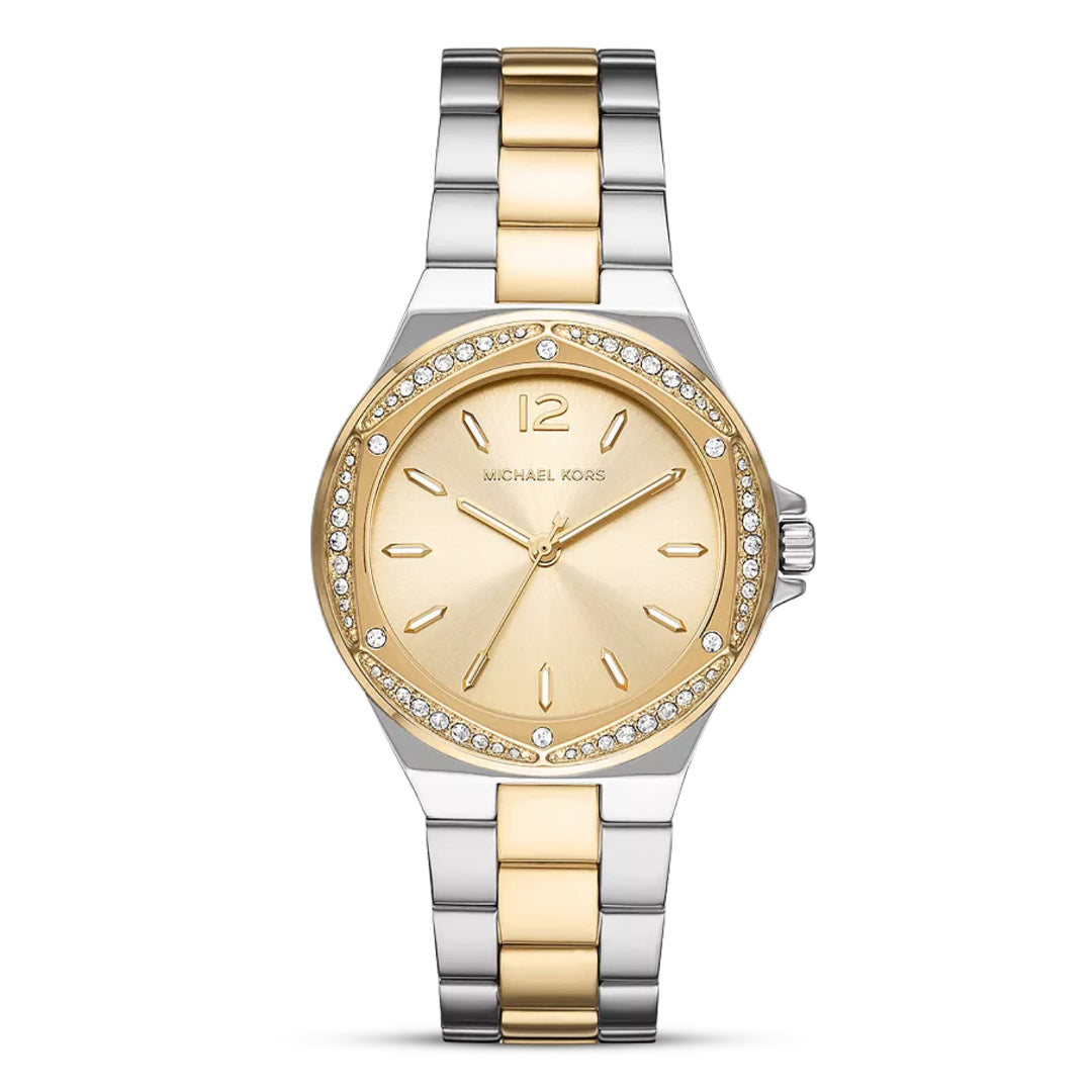 Michael Kors Lennox MK6988 Quartz Two-tone Stainless Steel Chain Ladies Watch