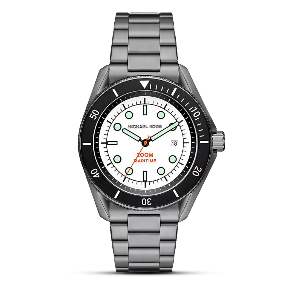 Michael Kors Maritime Gunmetal MK9163 Quartz Stainless Steel Chain Men’s Watch