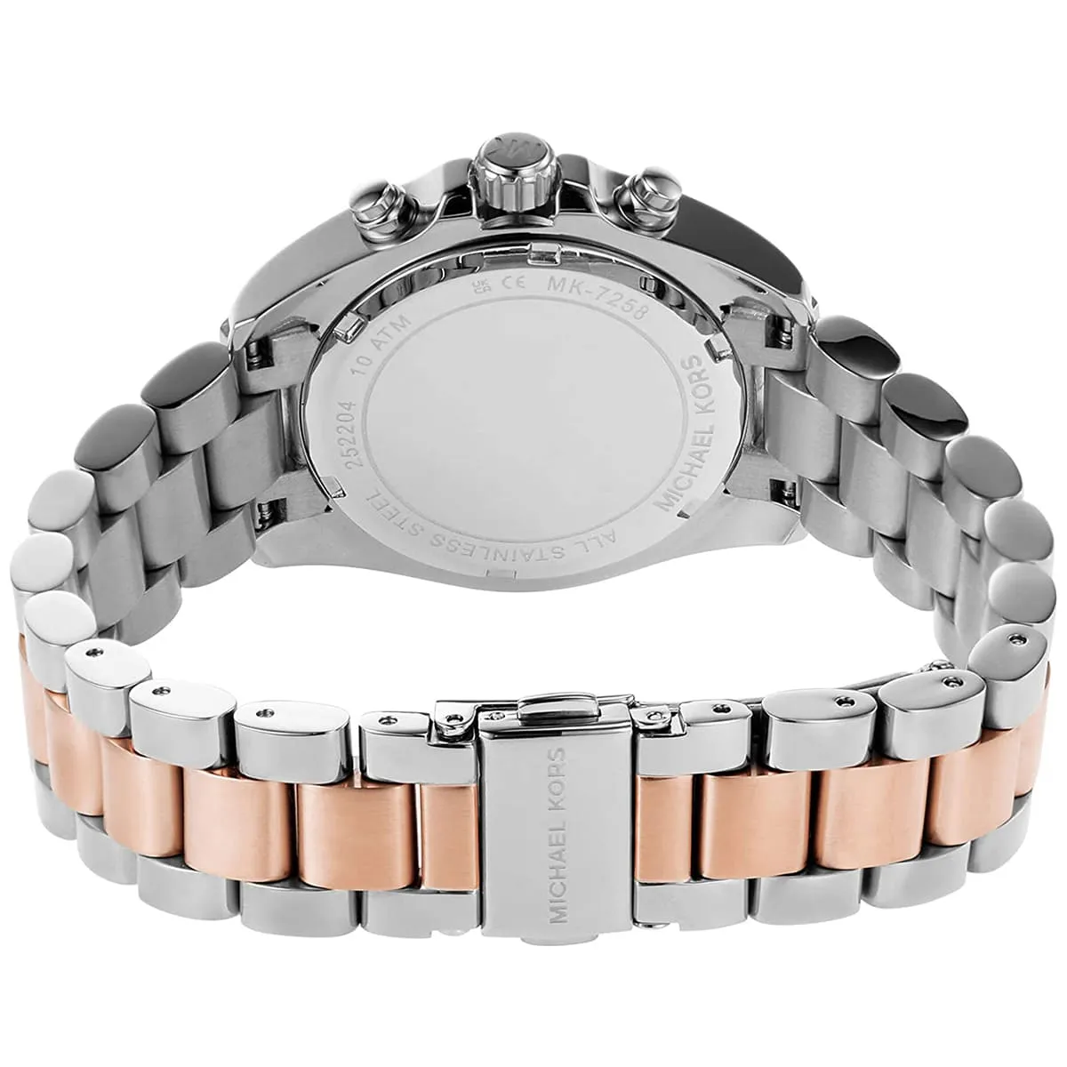 Michael Kors Bradshaw MK7258 Chronograph Quartz Stainless Steel Chain Ladies Watch