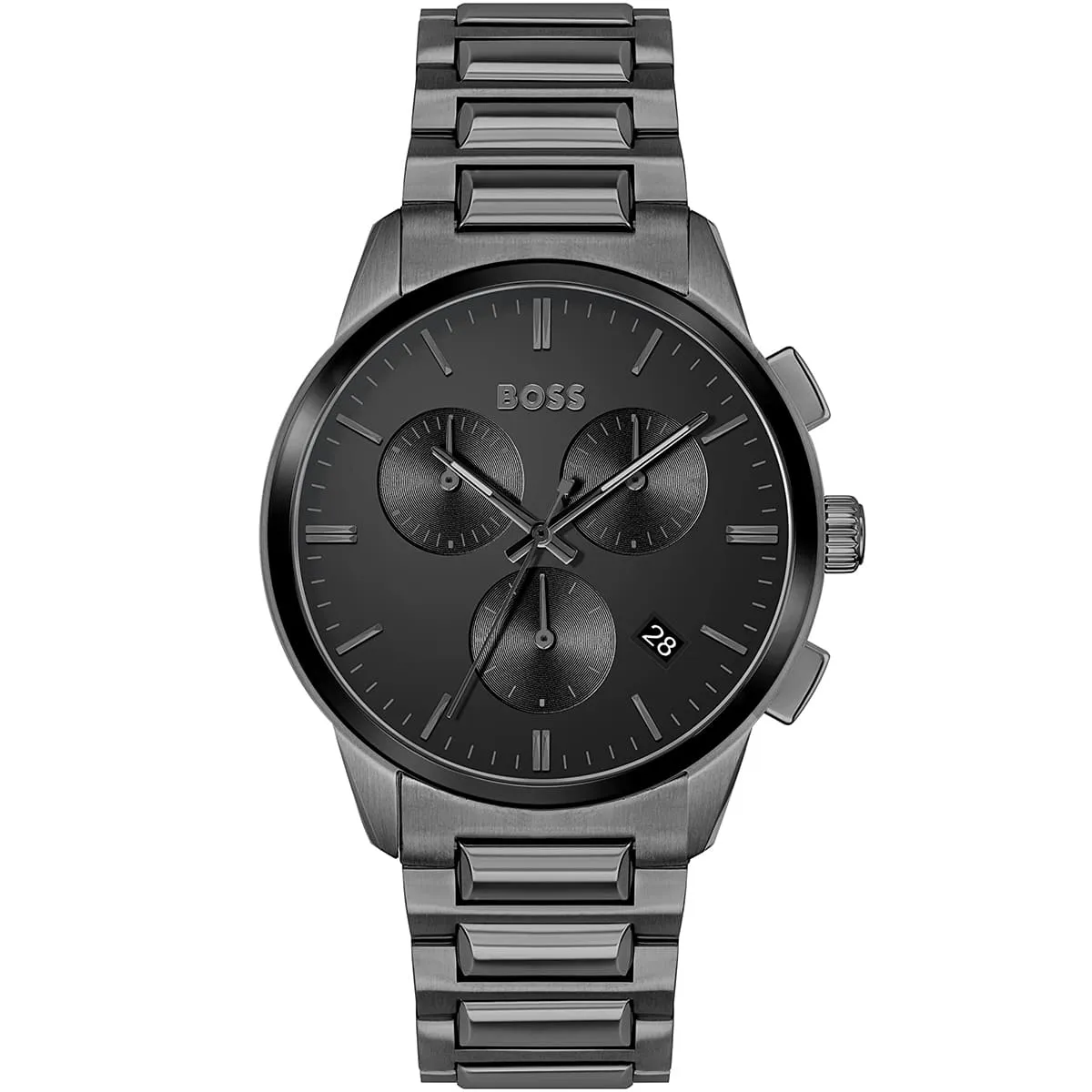 Hugo Boss Dapper HB1513929 Chronograph Quartz Stainless Steel Chain Men’s Watch