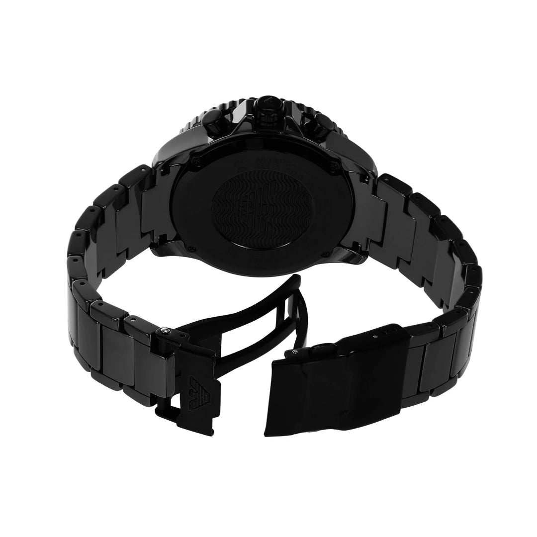 Emporio Armani Diver AR70010 Chronograph Quartz Stainless Steel Chain Men’s Watch