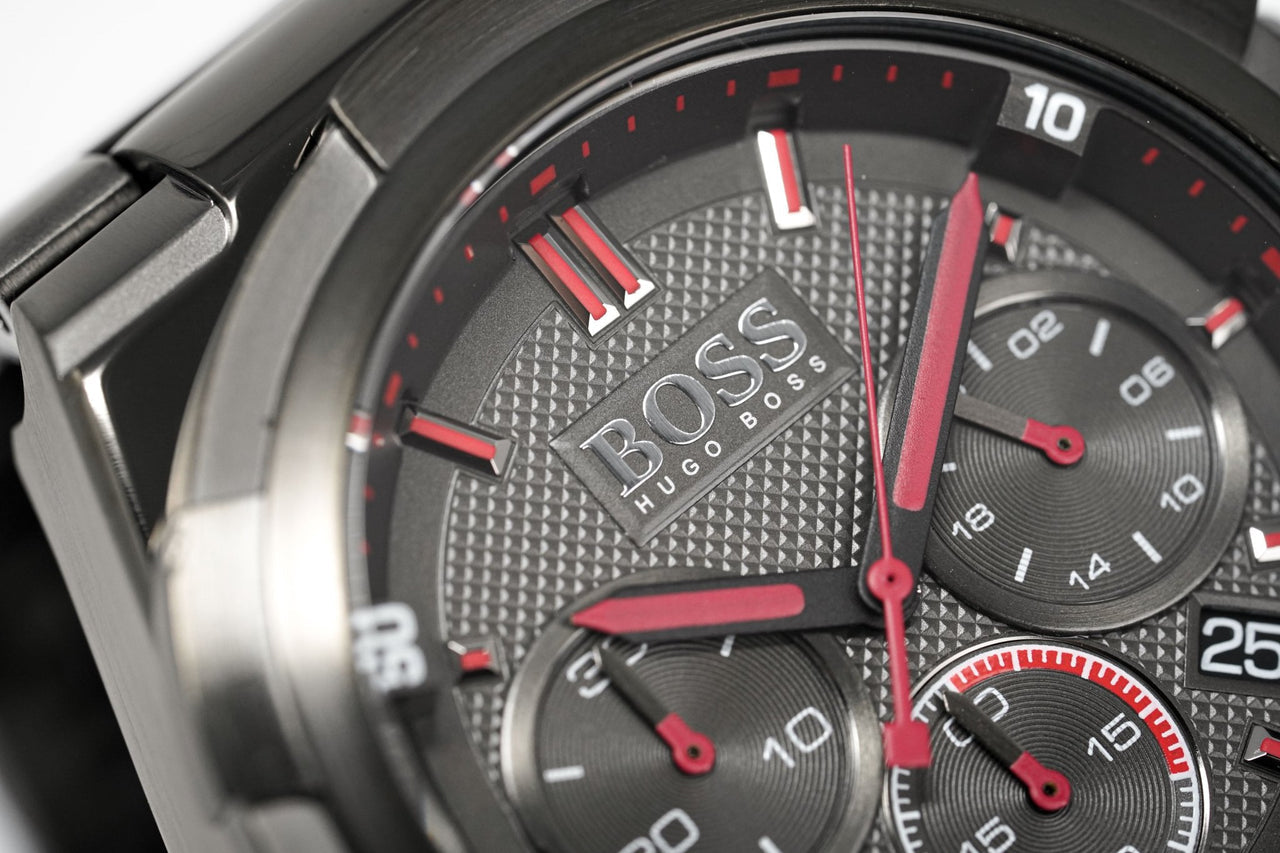 Hugo Boss Supernova HB1513361 Chronograph Grey Dial Quartz Stainless Steel Chain Men’s Watch