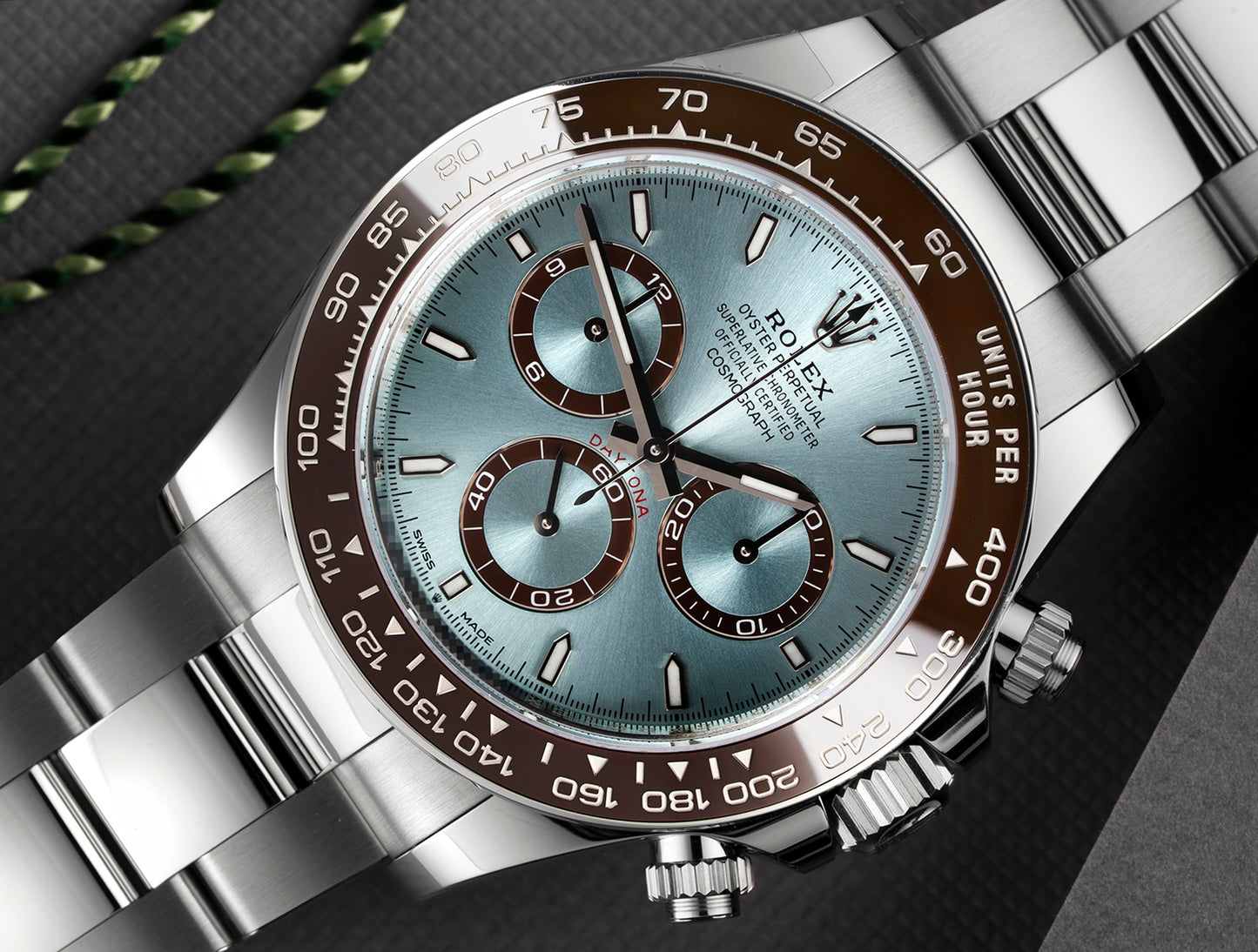 Rolex Daytona Cosmograph ( Ref: 126506 ) 40mm Ice-Blue Dial 40mm 1:1 Swiss Grade Men’s Watch