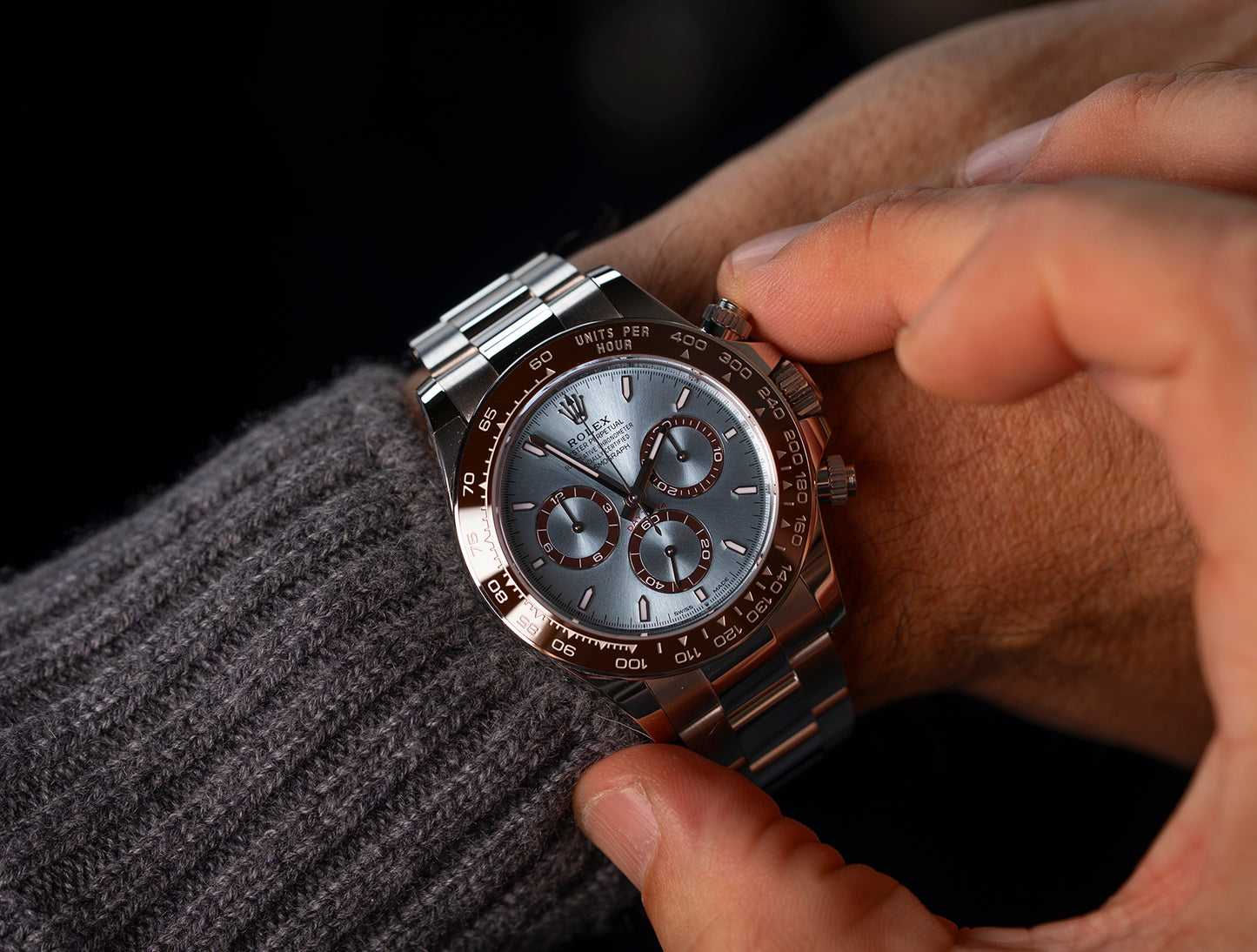 Rolex Daytona Cosmograph ( Ref: 126506 ) 40mm Ice-Blue Dial 40mm 1:1 Swiss Grade Men’s Watch