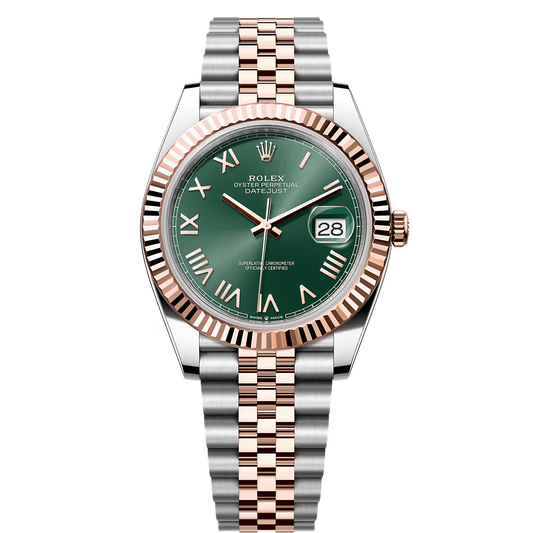 Rolex Datejust ( Ref. 126331 ) Oystersteel & Everose gold Two-Tone 41mm Jubilee Bracelet 1:1 Swiss Grade Men’s Watch