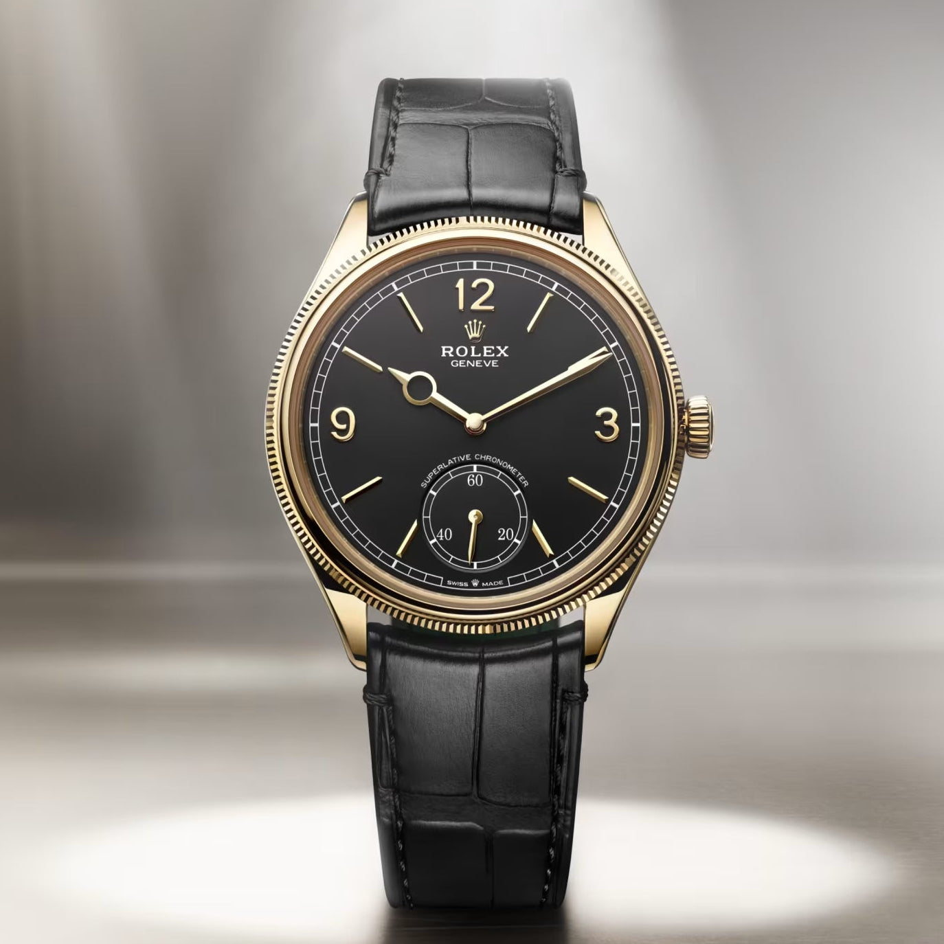 Rolex Perpetual 1908 ( Ref: M52508-0002 ) Fluted Bezel 39MM Black Dial 1:1 Swiss Grade Men’s Watch