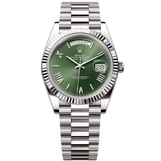 Rolex Oyster Perpetual Day-Date ( ref. m228239-0033 ) 40mm Fluted Bezel President Bracelet 1:1 Swiss Grade Men’s Watch
