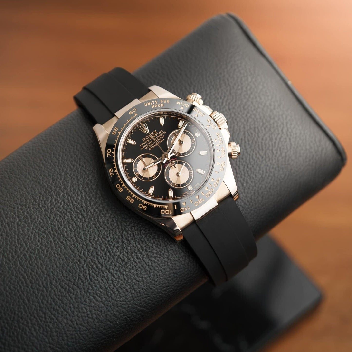 Rolex Cosmograph Daytona ( Ref: 116515LN ) 40mm OysterFlex 1:1 Swiss Grade Men’s Watch