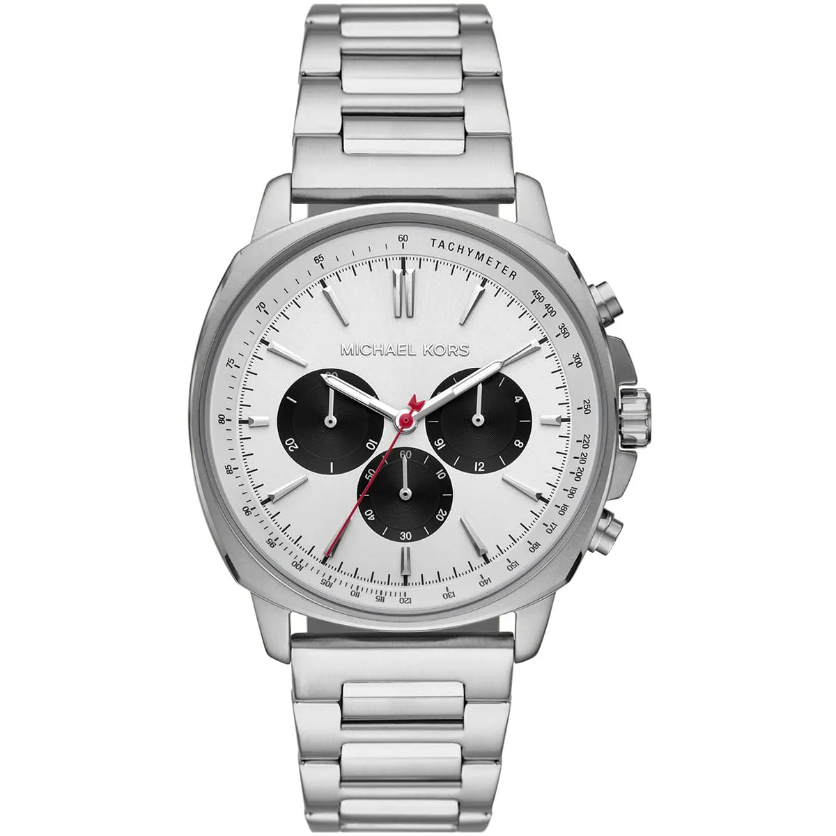 Michael Kors Sullivan MK8968 White Dial Chronograph Quartz Stainless Steel Chain Men’s Watch