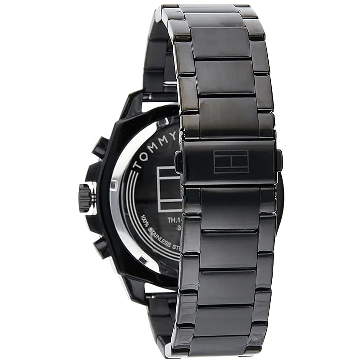 Tommy Hilfiger Horloge Morgan 1710690 Chronograph Quartz Silicon Strap Men’s Watch