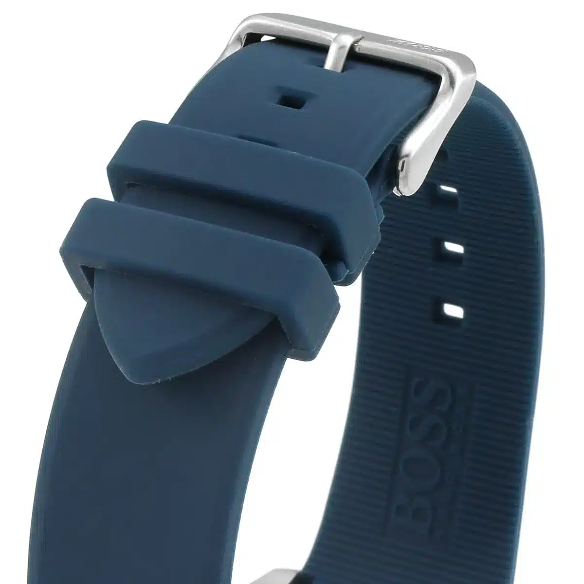 Hugo Boss Velocity HB1513717 Chronograph Quartz Blue Silicon Belt Men’s Watch